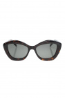 shield tinted Dolce sunglasses